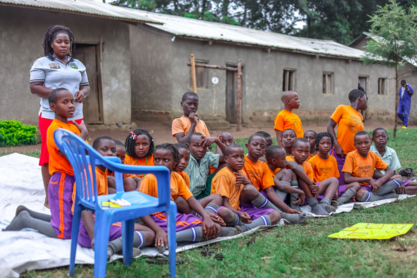 Students at CIYOTA primary school