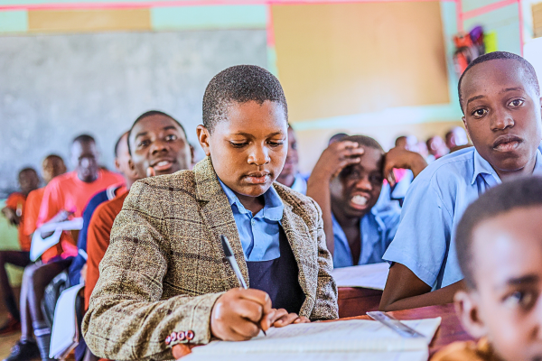 Students at CIYOTA primary school